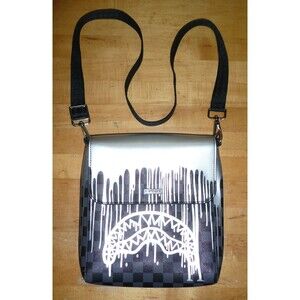 Sprayground Chateau Ghost Platinum Drips Messenger Bag Limited Edition Skate